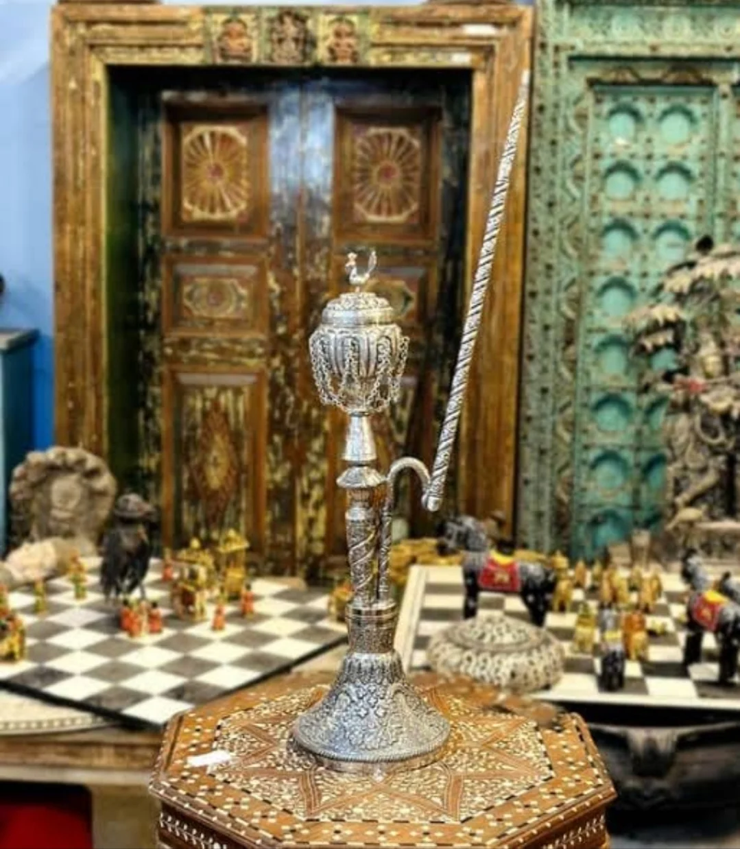Osmanlı tipi nargile takımı